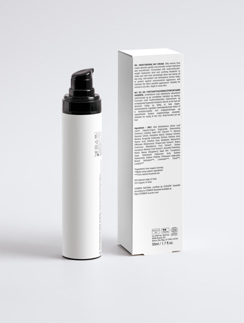 Crème de Jour Hydratante Soyeuse — Tous Types de Peau 50 ml