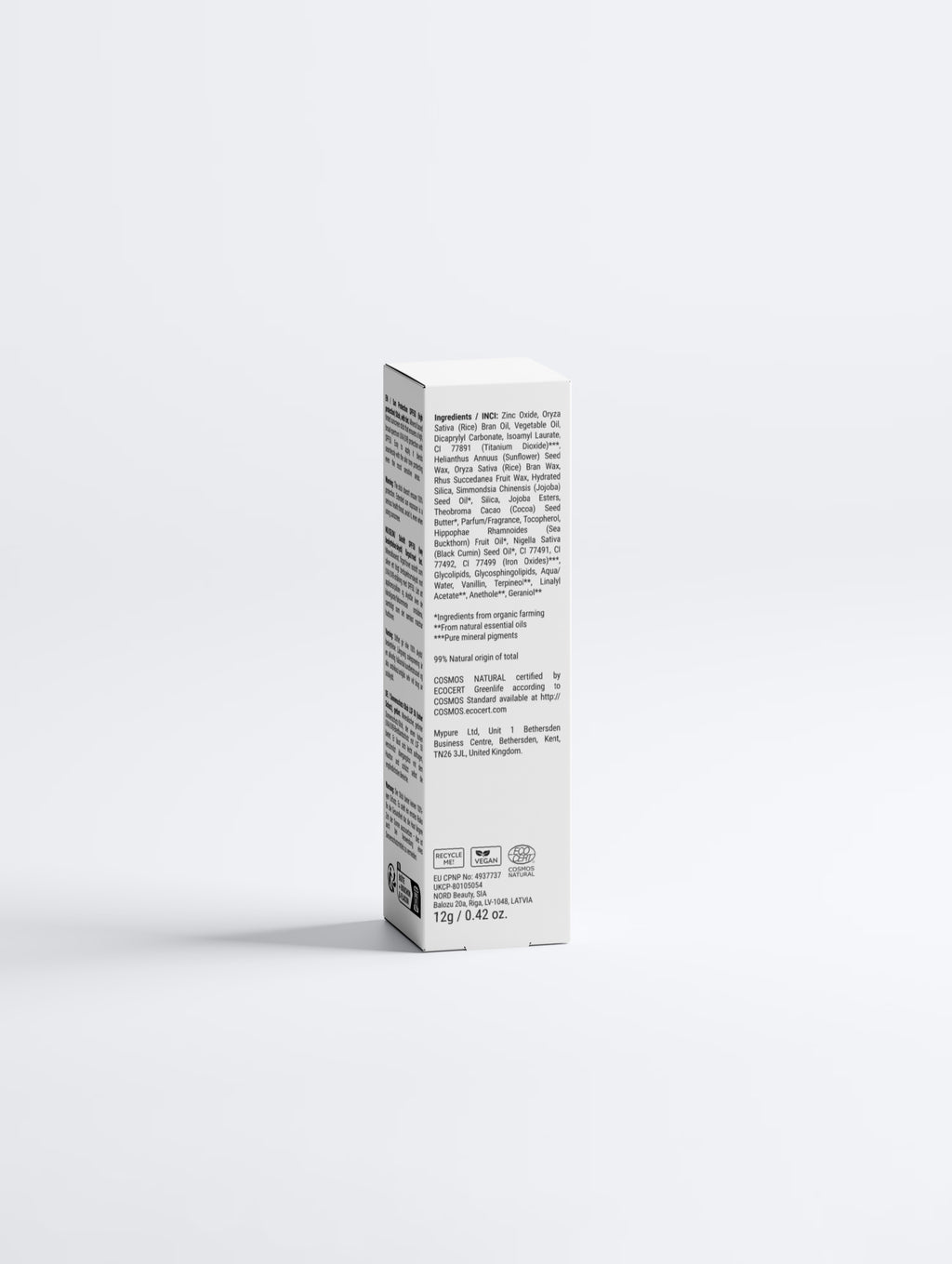 Stick Solaire SPF50 Teinté — Protection Haute 12 g