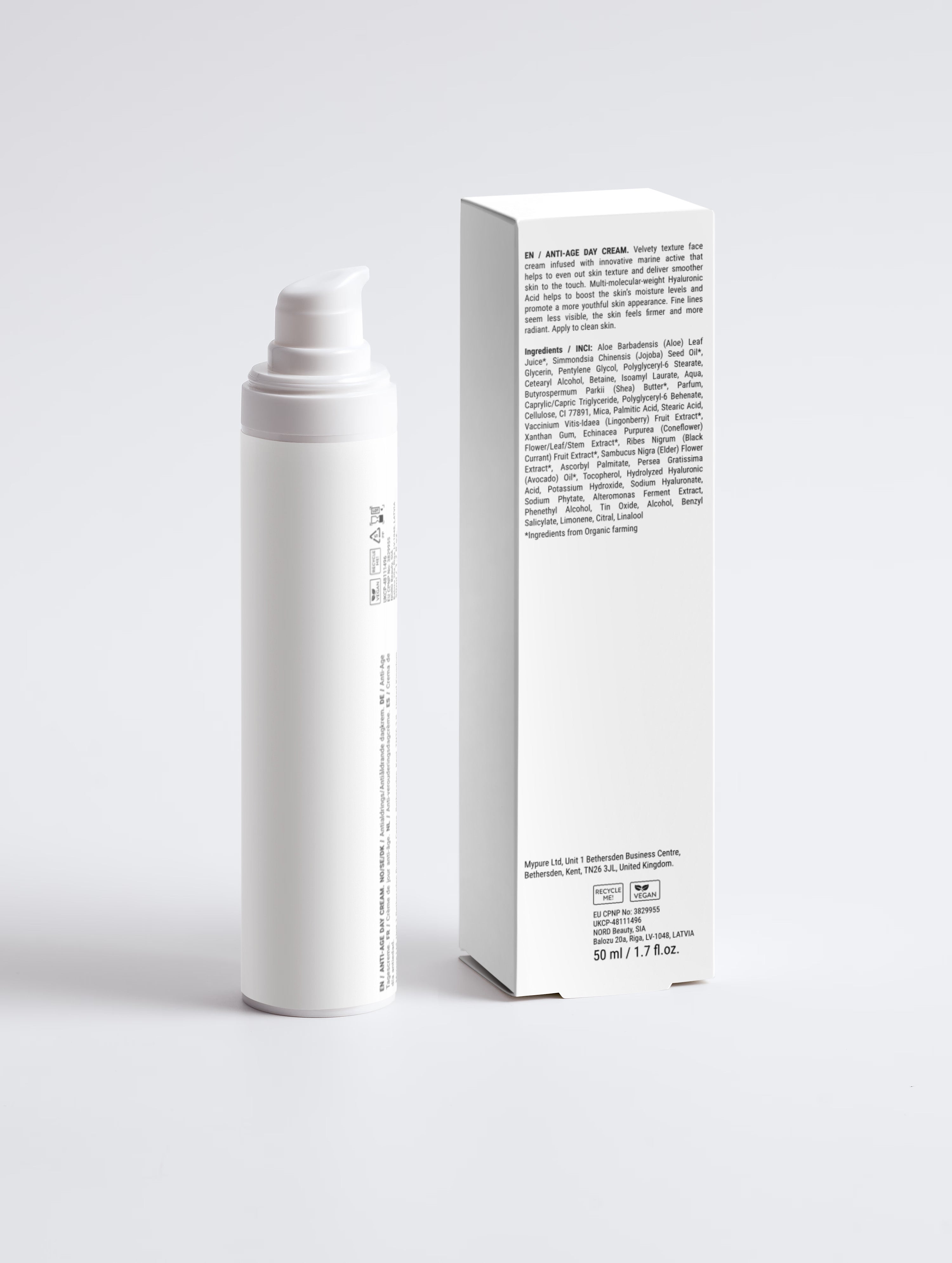 Crème de Jour Anti-Âge Veloutée — Peaux Matures 50 ml