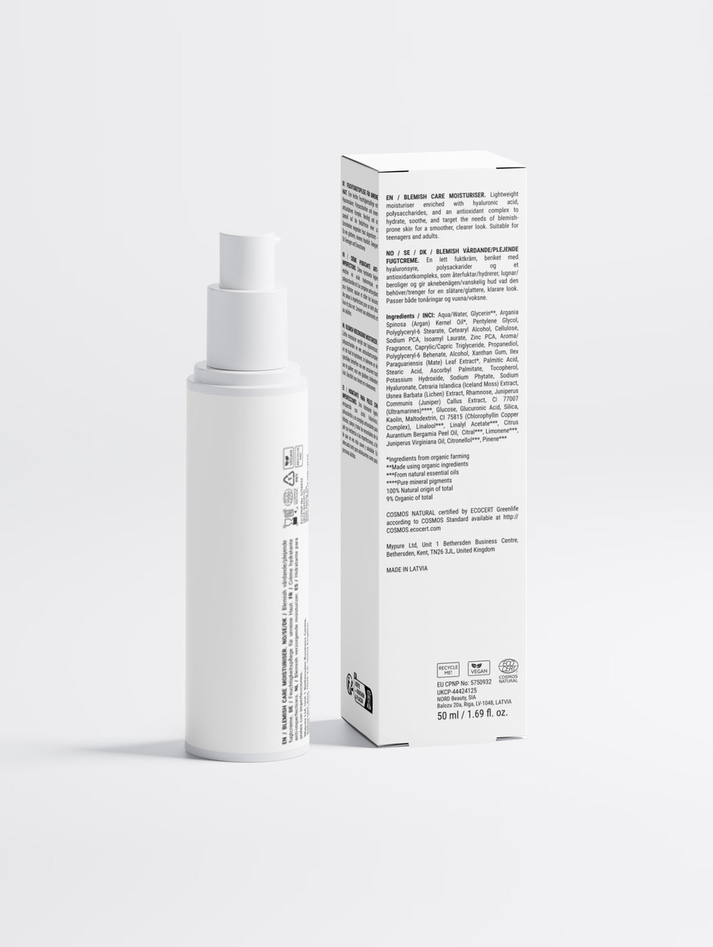 Crème Hydratante Légère — Peaux Acnéiques 50 ml
