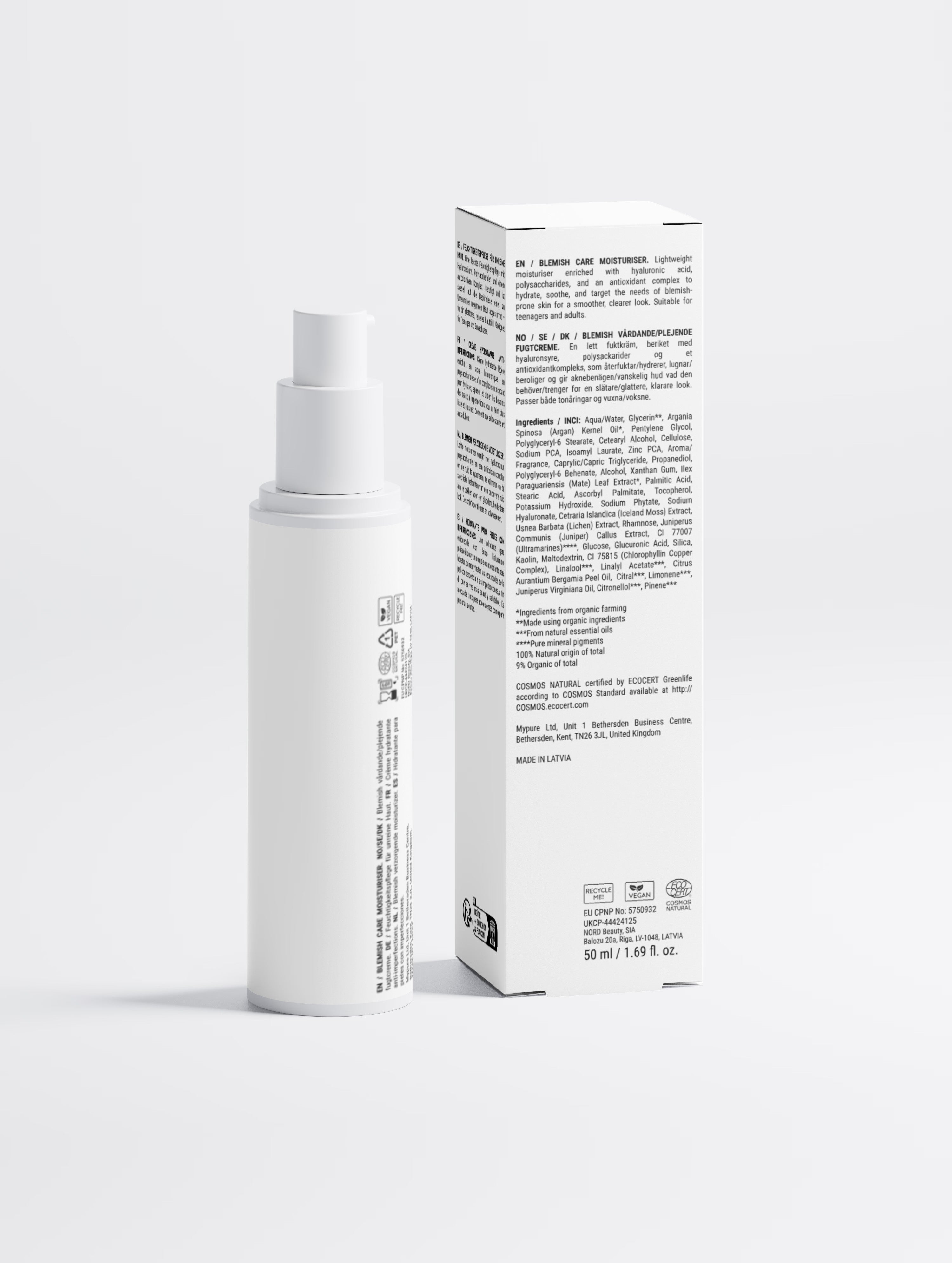 Crème Hydratante Légère — Peaux Acnéiques 50 ml