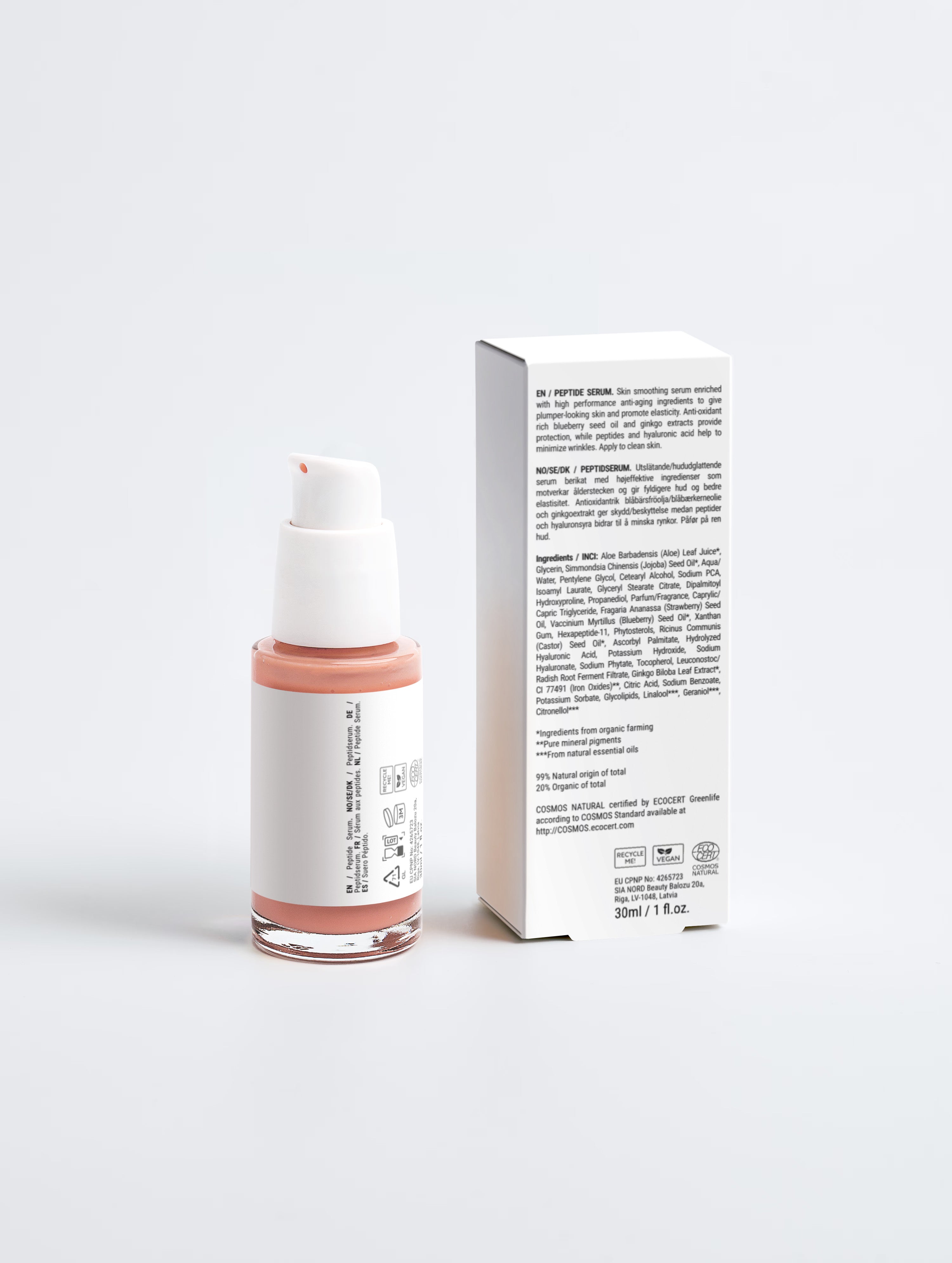 Sérum Peptides Anti-Âge — Rides & Fermeté 30 ml